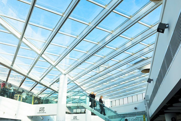 Waverley Mall - structural glass refurbishment